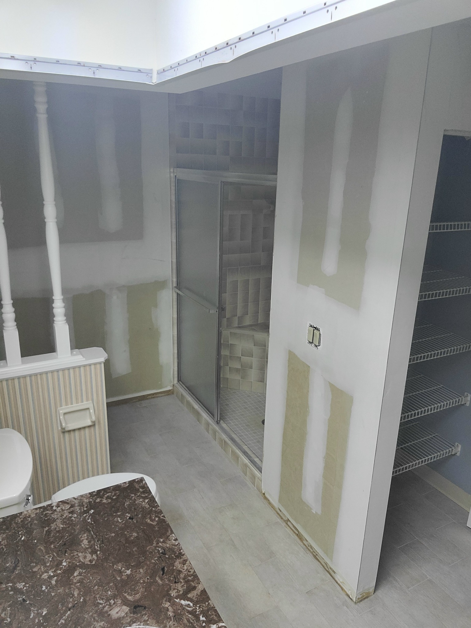 Bathroom before renovation